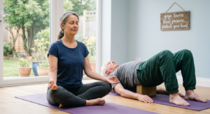 yoga lower blood pressure protect you heart
